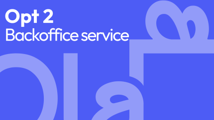 Back office service